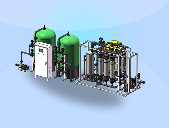 8~10T/H(每小時出水8~10噸)超濾凈水設(shè)備