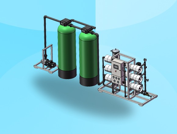 3噸/時反滲透設(shè)備，海南純水處理，廣西水處理廠家
